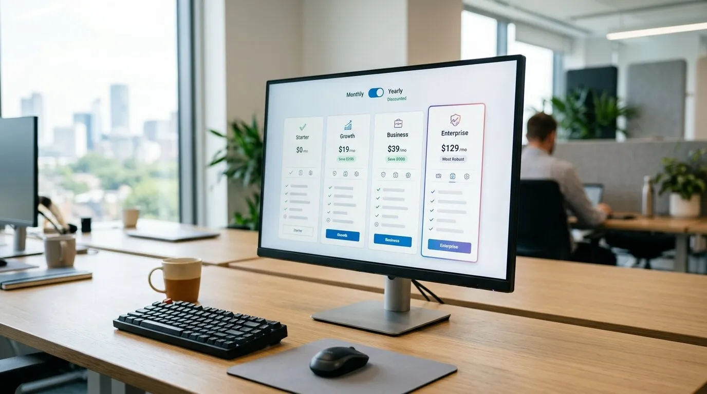 Cheat sheet infographic comparing Publer Free, Professional, and Business pricing tiers